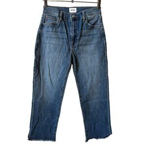 Hudson Jeans New Women's NOA High Rise Straight Crop Jeans Sz 26 Casual Classic